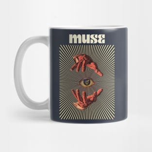 Hand Eyes Muse Mug